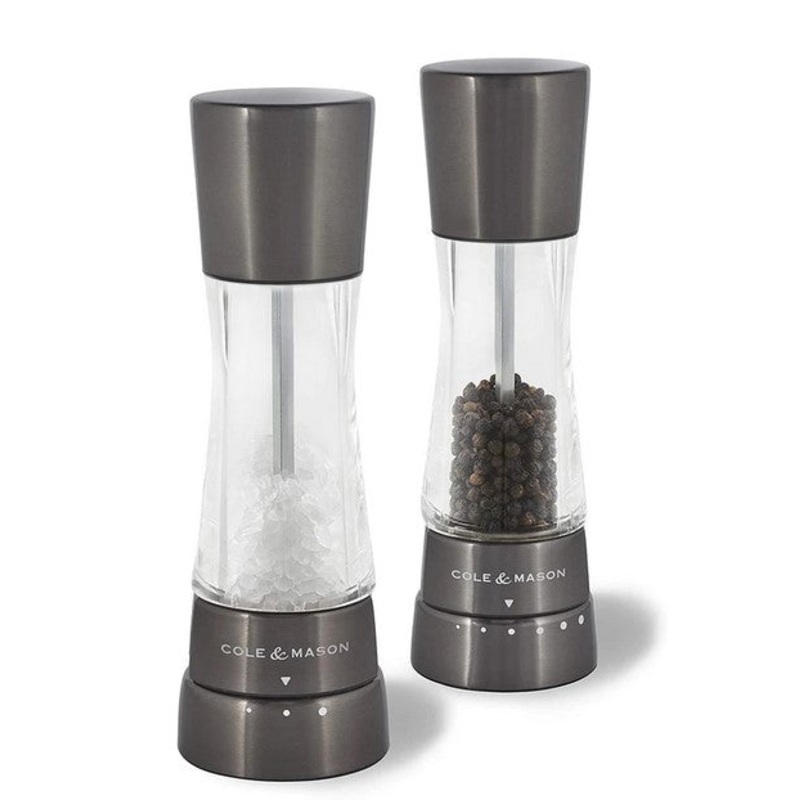 Cole & Mason Derwent  Precision+ Salt & Pepper Mill Set