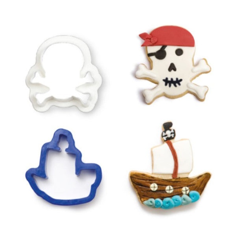 Decora Cookie Cutter Set - Skull and Ship