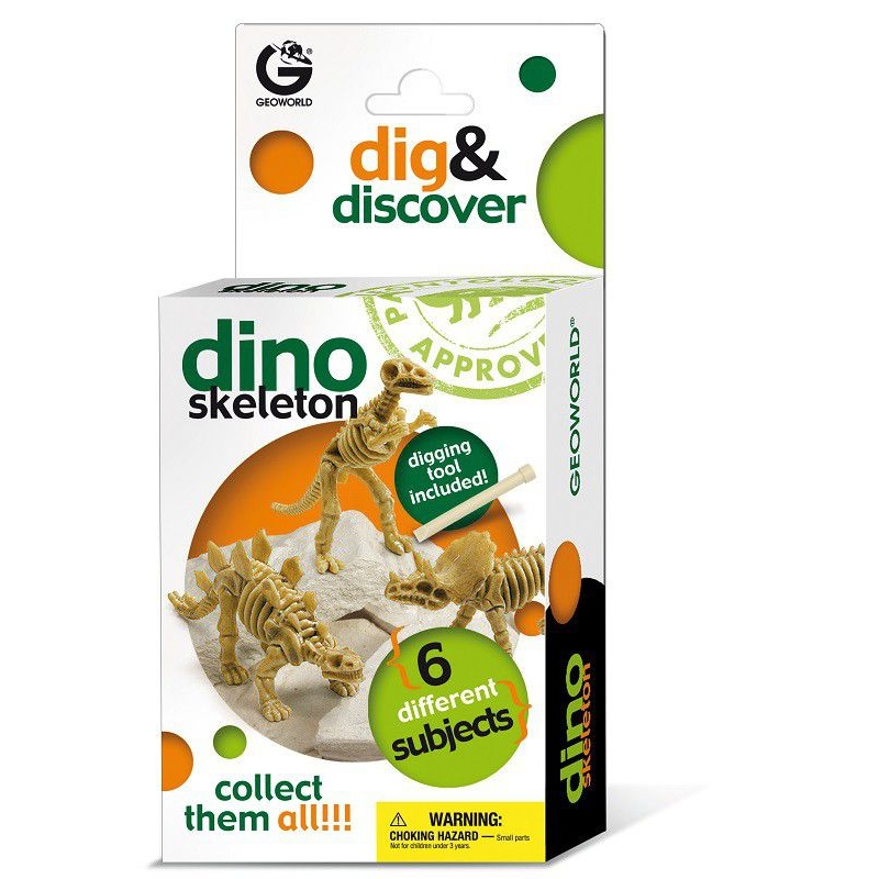 Dino Skeleton Dig And Discover Set