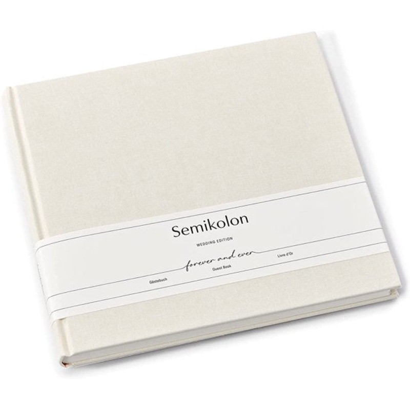 Guest Book Chamois Wedding Edition