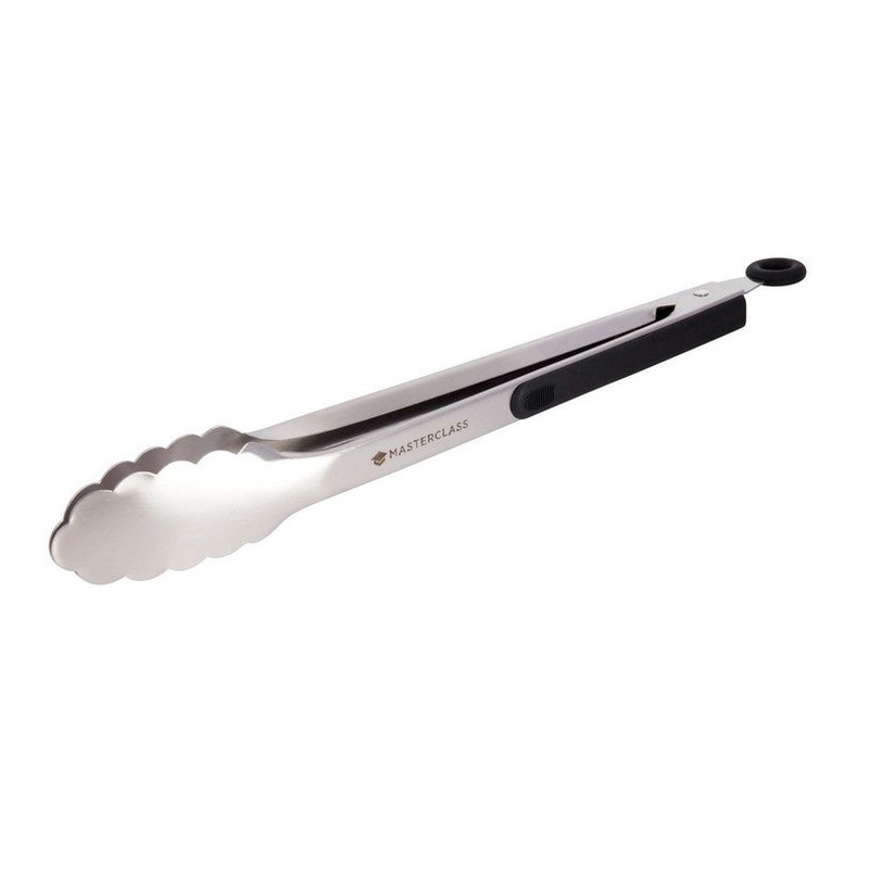 MasterClass Stainless Steel  Food Tongs - 30cm