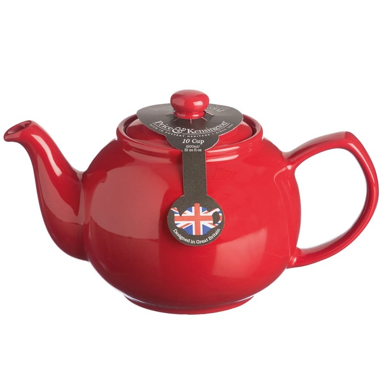Price & Kensington Teapot - 10 Cup, Red