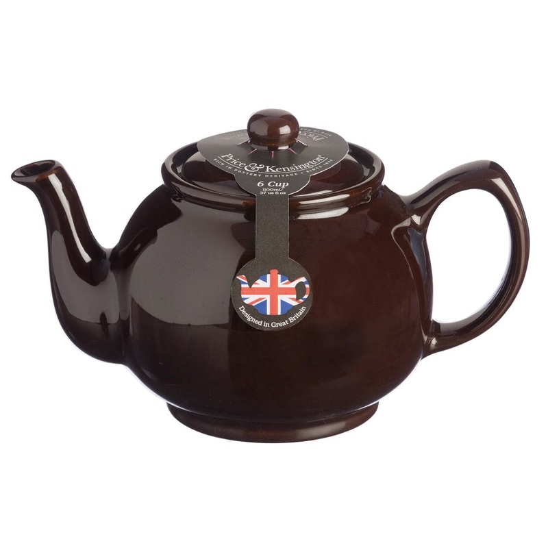 Price & Kensington Teapot - 6 Cup, Rockingham Brown