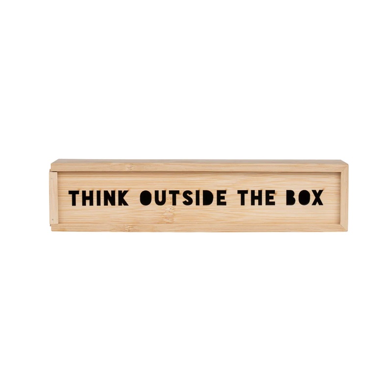 Think Outside The Box Pencil Case