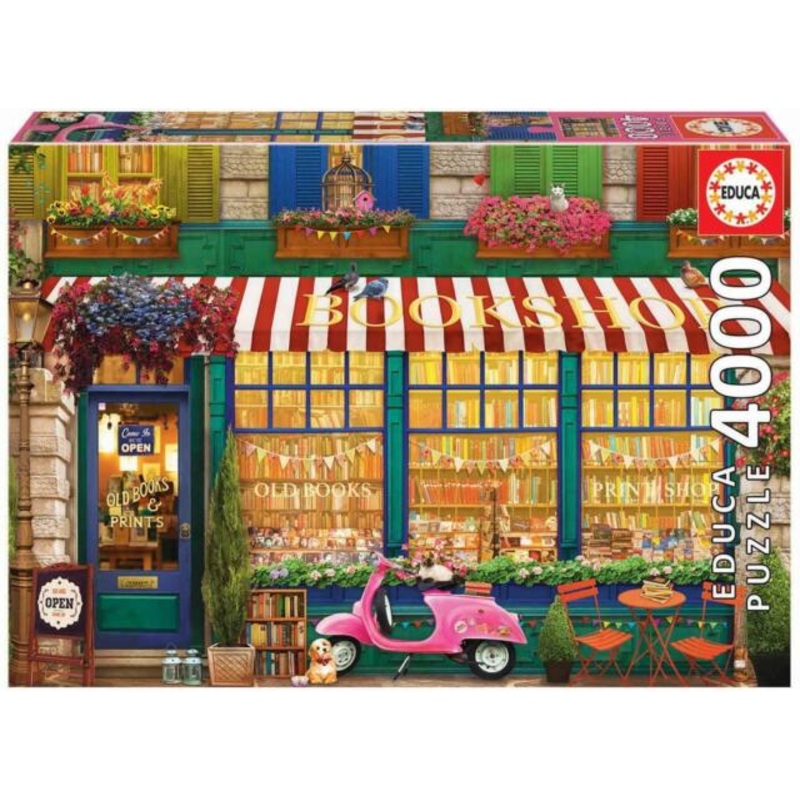 Vinatage Bookshop Puzzle