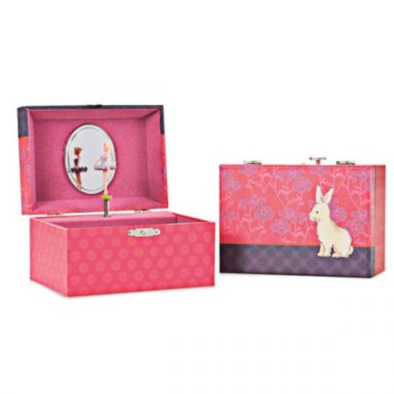 Musical Jewelry Box - Flower Rabbit