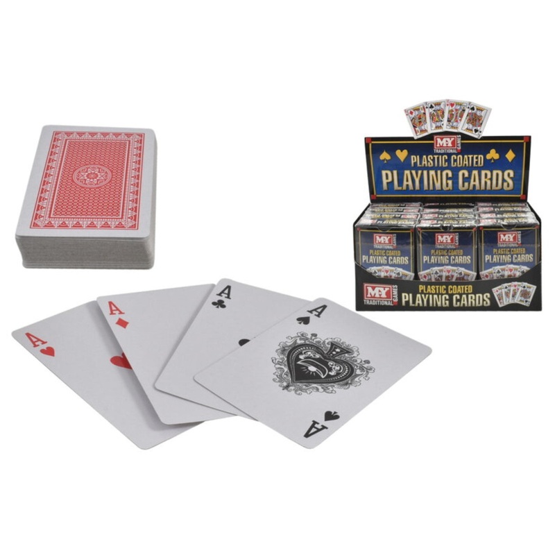 Playing Card Plastic Coated