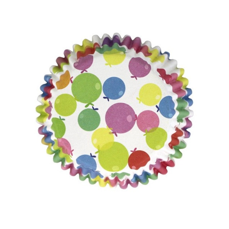 PME Cupcake Cases Foil Lined - Balloons