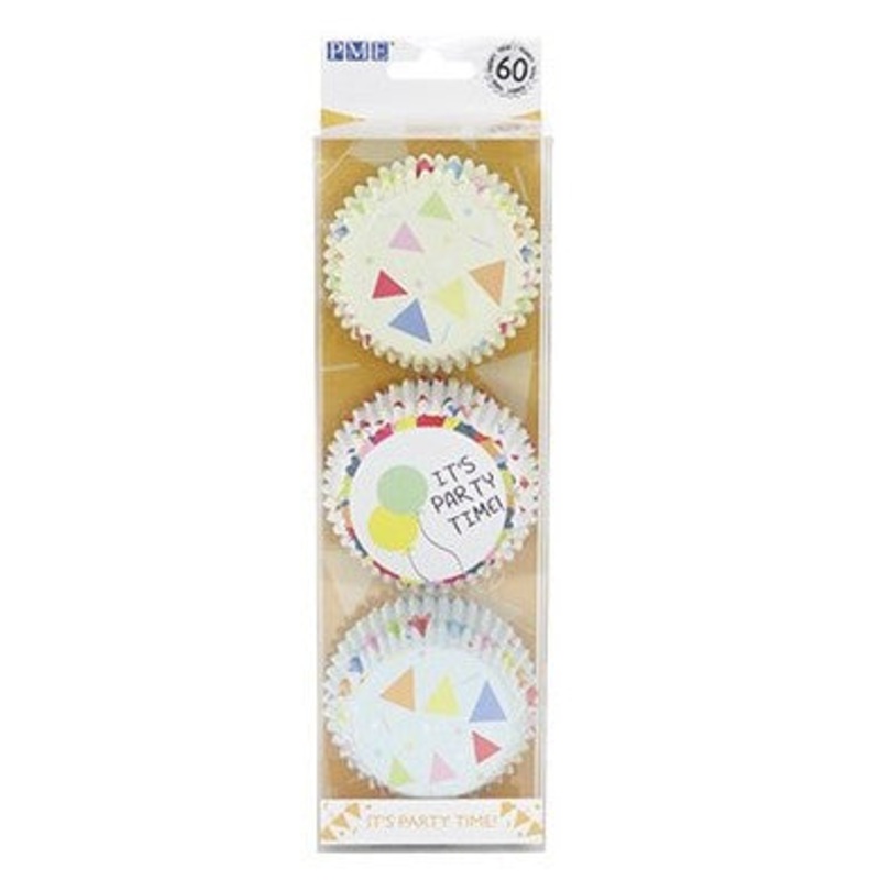 PME Cupcake Cases Foil Lined - Party Set of 3