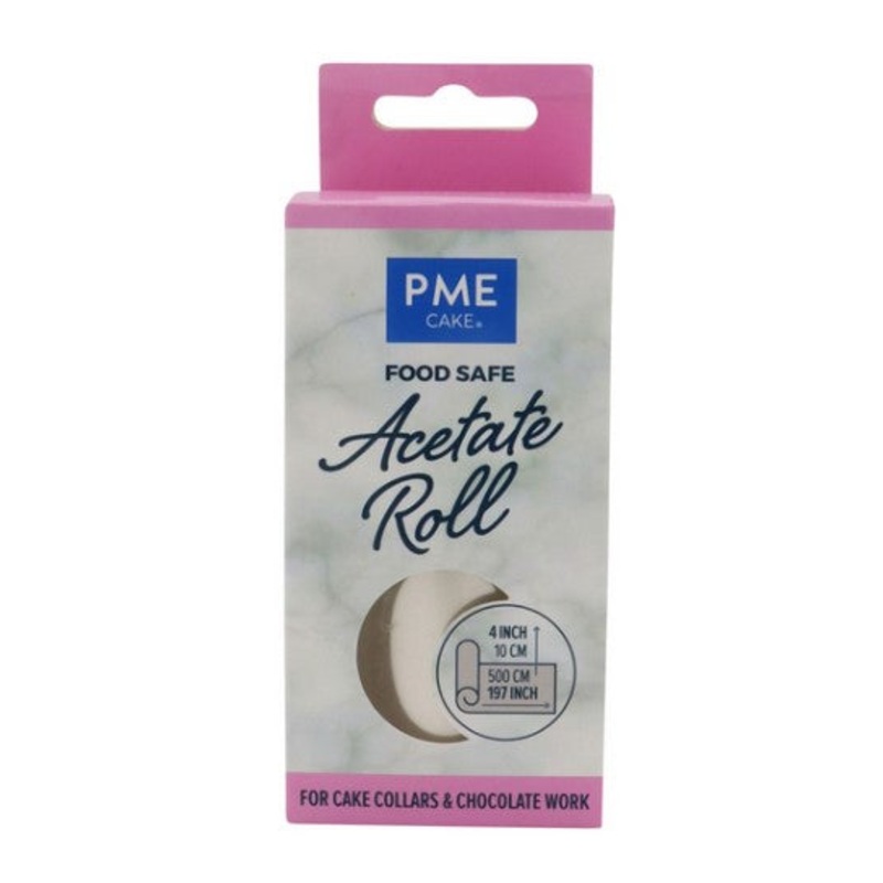 PME Food Safe Acetate Roll - 10cm