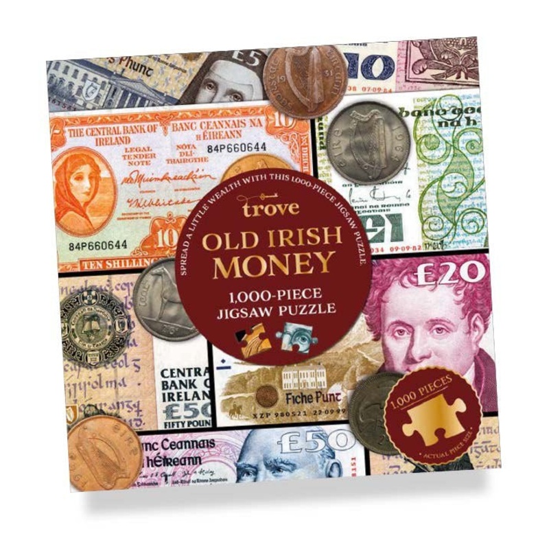 Adult Jigsaw - Old Irish Money