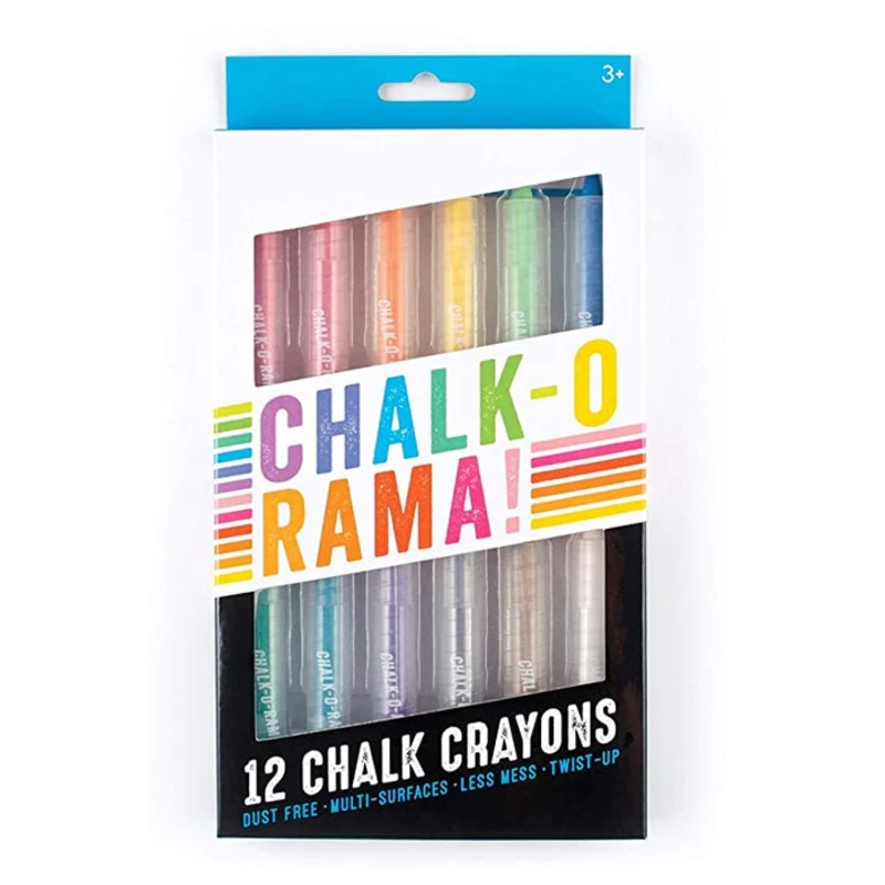 Chalk-O-Rama Dustless Chalks Sticks (Set of 12)