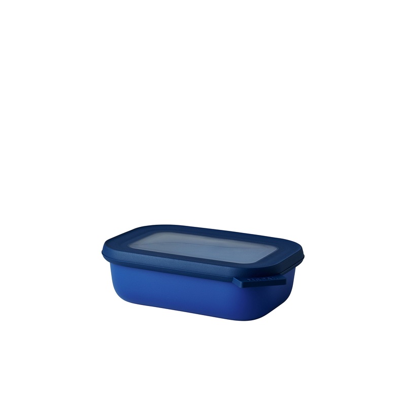 Mepal Multi Bowl Cirqula Rectangular 500ml - Vivid Blue