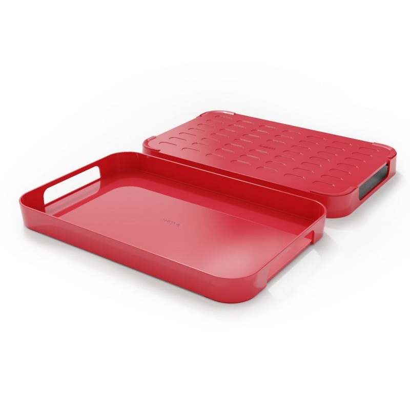 Trebonn Pile Large Tray - Red