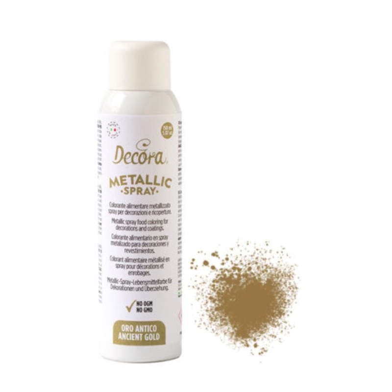 Decora Metallic Colouring Spray  - Gold