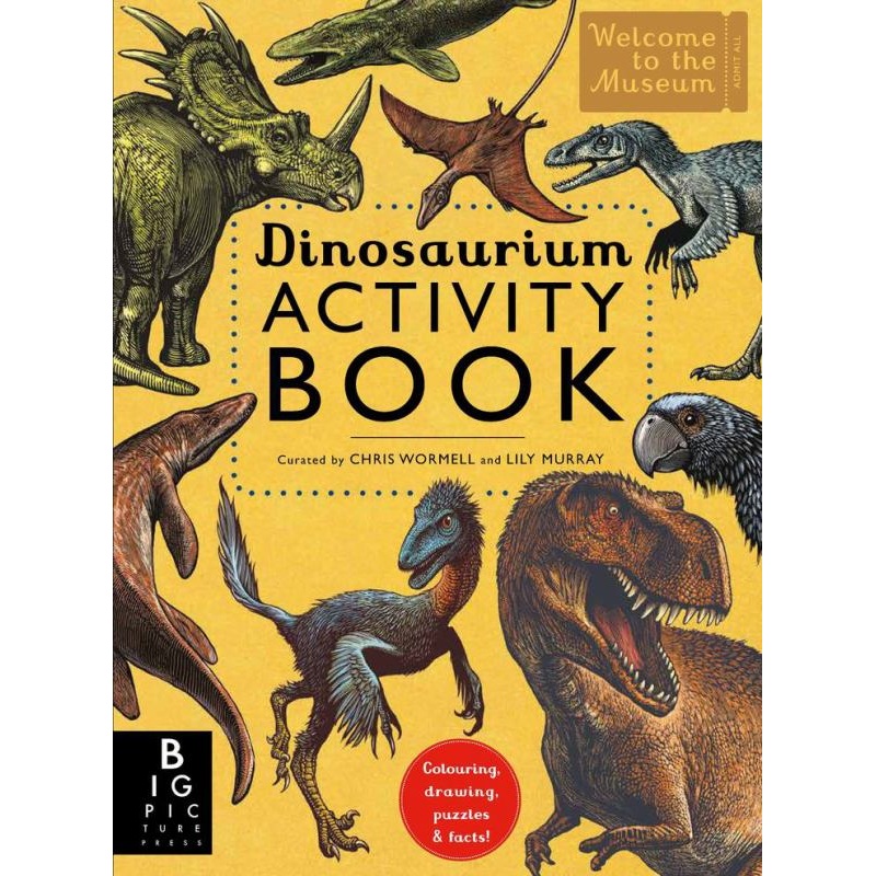 Dinosaurum Activity Book