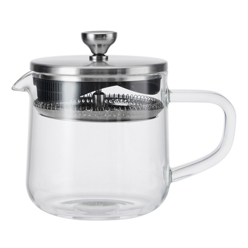 La Cafetire Loose Leaf Glass Teapot, 2 Cup