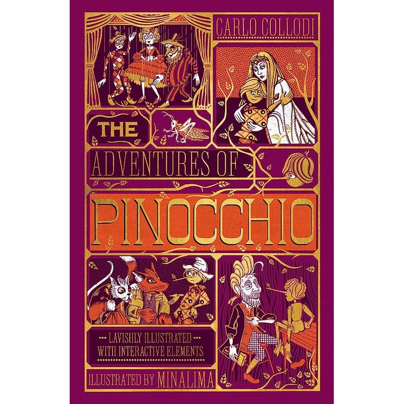 MinaLima Adventures of Pinocchio Book