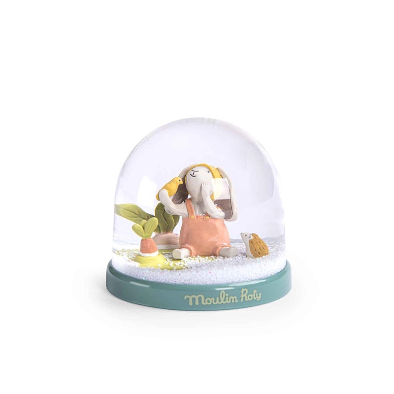 Moulin Roty Snow globe Trois Petits Lapins