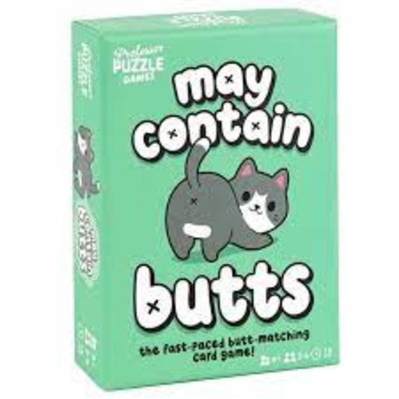 Professor Puzzle Game; May Contain Butts.