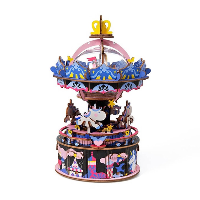 Robotime Starry Night Carosel D.I.Y Kit