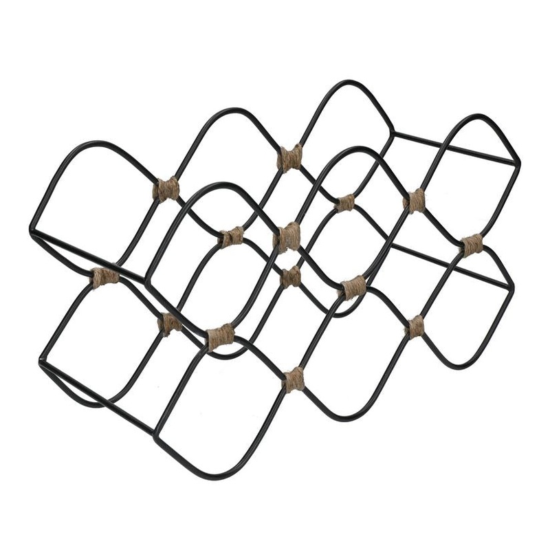 BarCraft Iron Wire Wine Rack