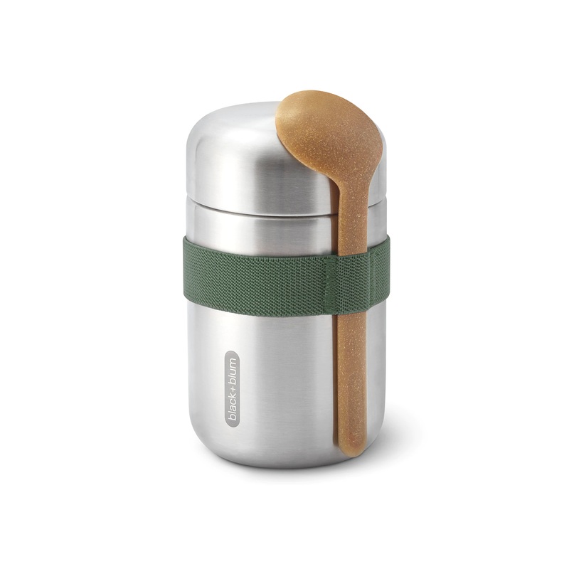Black & Blum Food Flask Steel - Olive