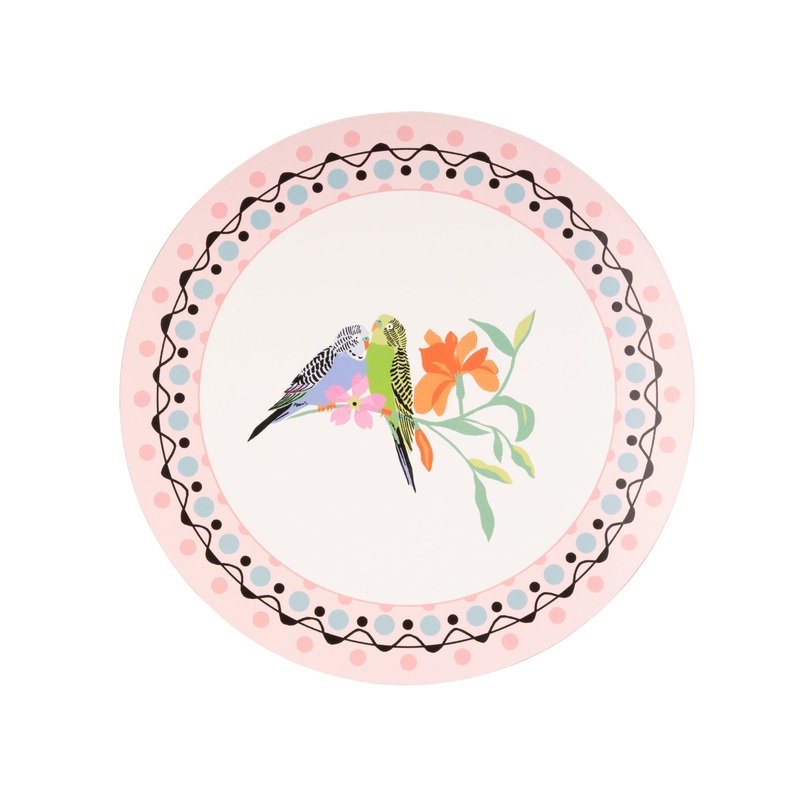 Captivate Brands Budgie Placemats