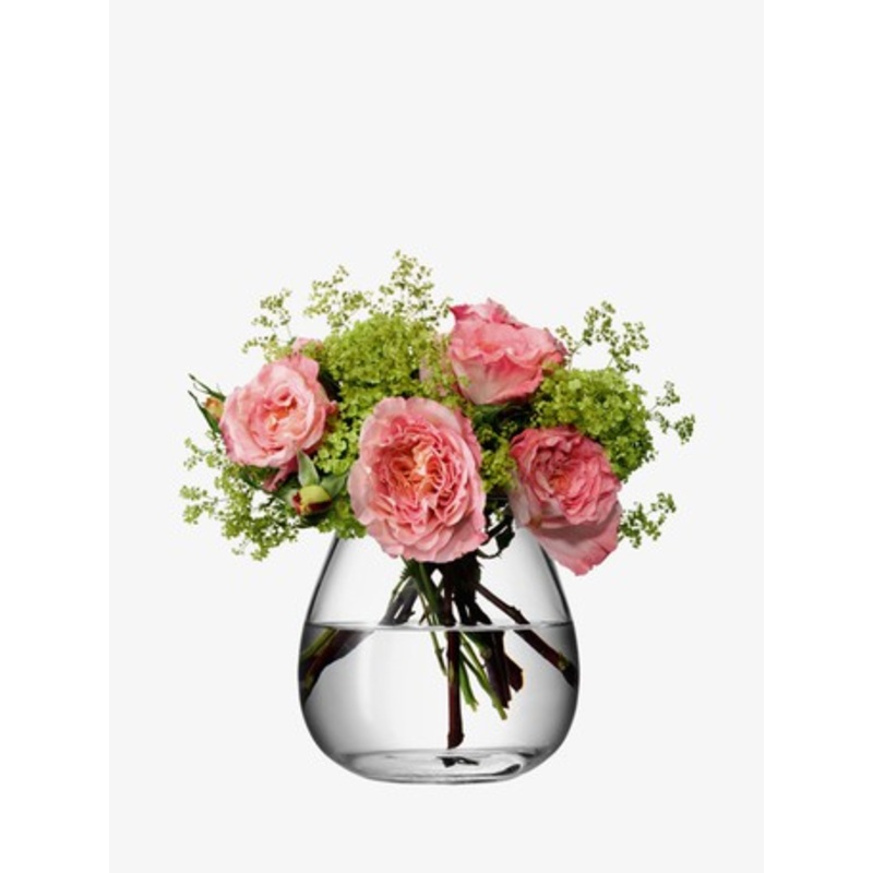 LSA Flower Table Bouquet Vase - Clear (17cm)
