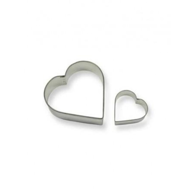 PME Heart Cutter Set of 2