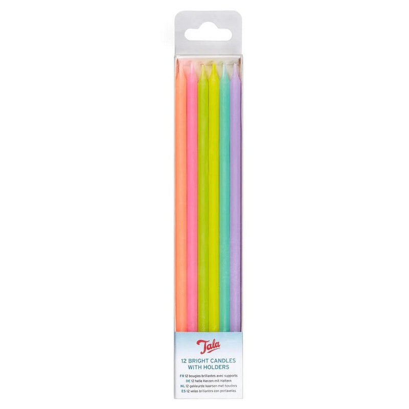 Tala Birthday Candles - Bright
