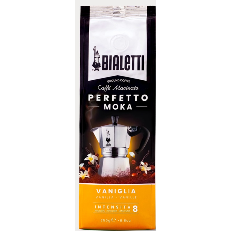 Bialetti Ground Coffee 250g Bag VANIGLIA (Vanilla)