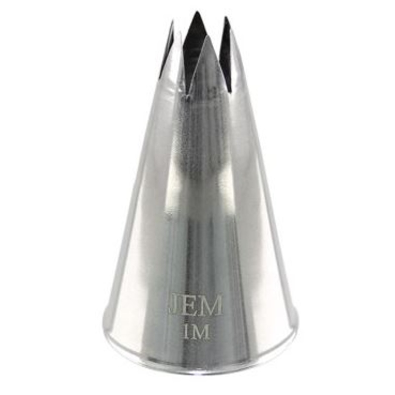 JEM Small Open Star Savoy Nozzle #1M
