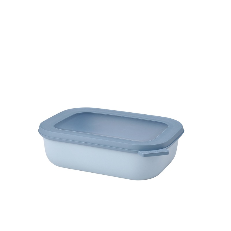 Mepal Multi Bowl Cirqula Rectangular 1000ml - Vivid Blue