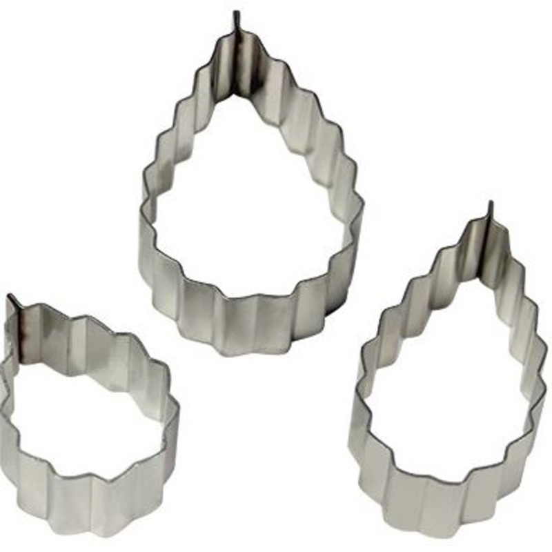 PME Fondant Cutters - Rose Leaf