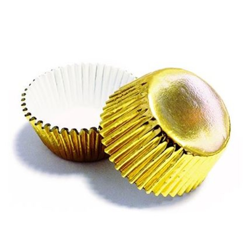 PME Mini Metallic Baking Cases - Gold