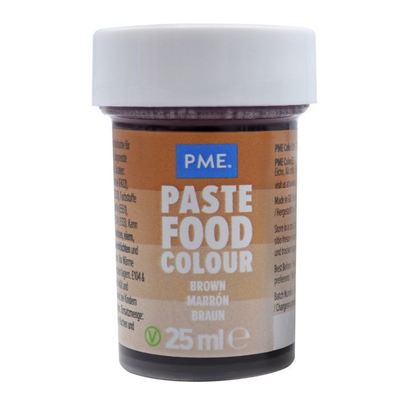 PME Paste Colour - Teddy Bear Brown