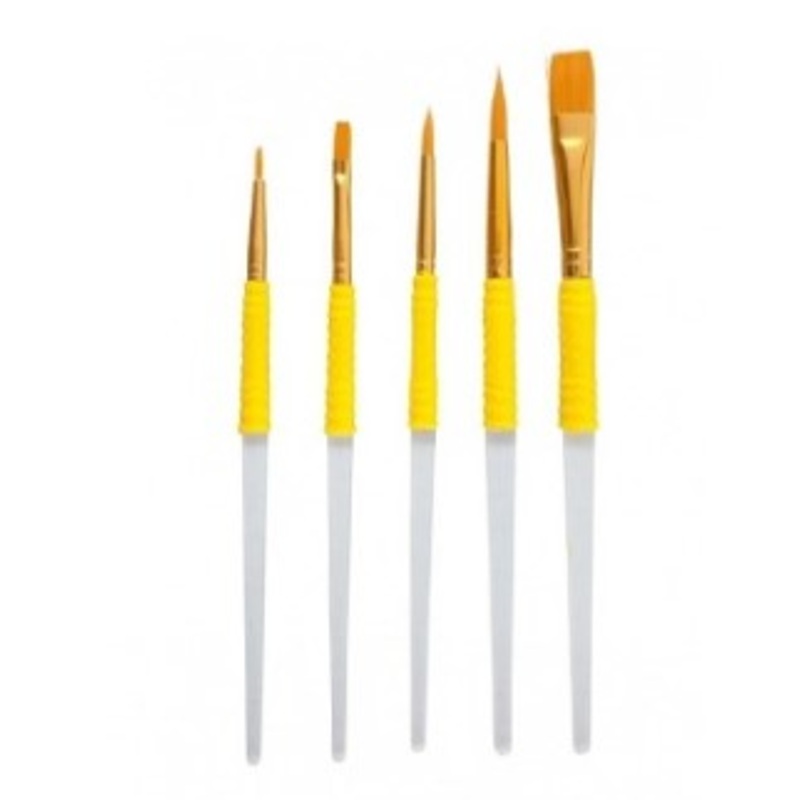 PME Set of 5 Craft Brushes