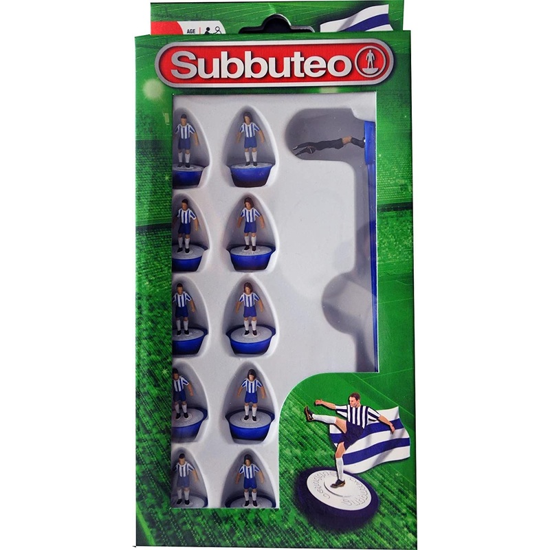 Subbuteo Blue/White Stripes Team