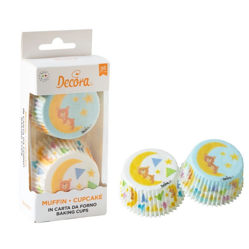 Decora Baking Cups - Baby Bear