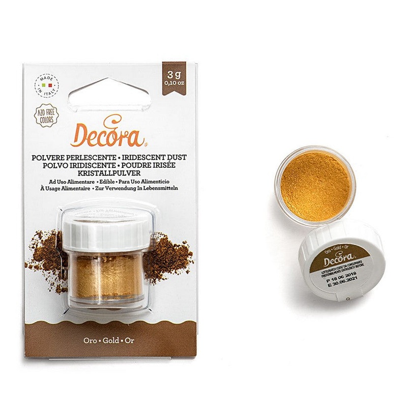 Decora Iridescent Dust - Gold