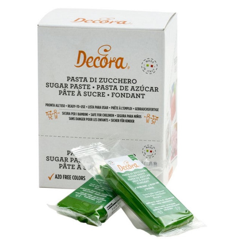Decora Sugar Paste - Green Leaf