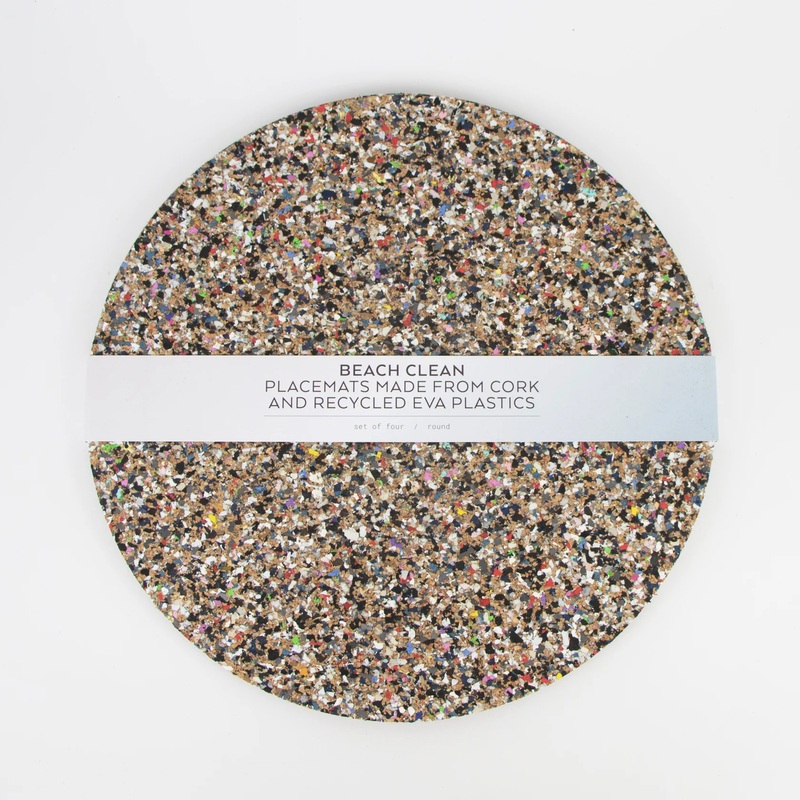 Liga Beach Clean Placemat Set - Round