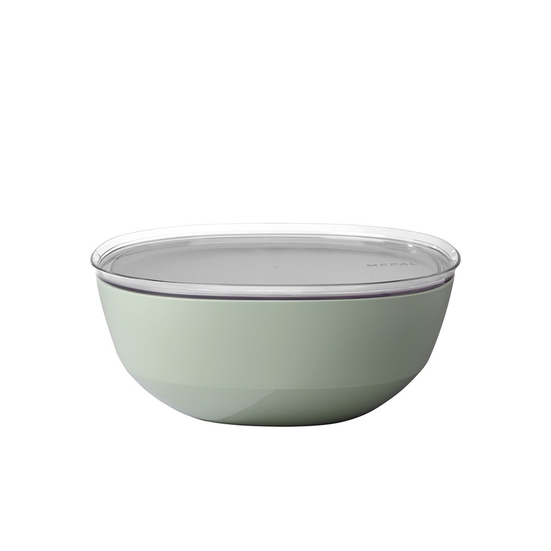 Mepal Serving bowl Silueta 5000mL with lid - Nordic Sage