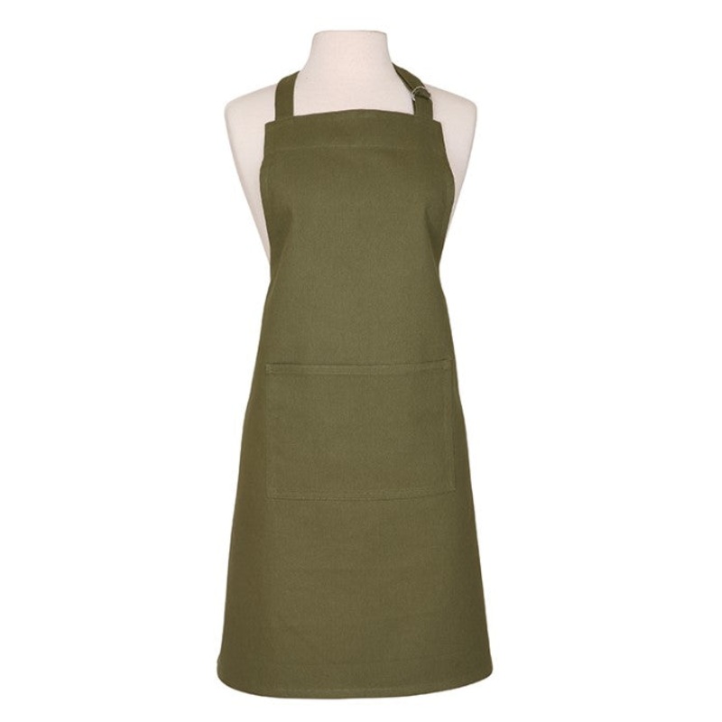 Dexam Cotton Apron - Olive Green