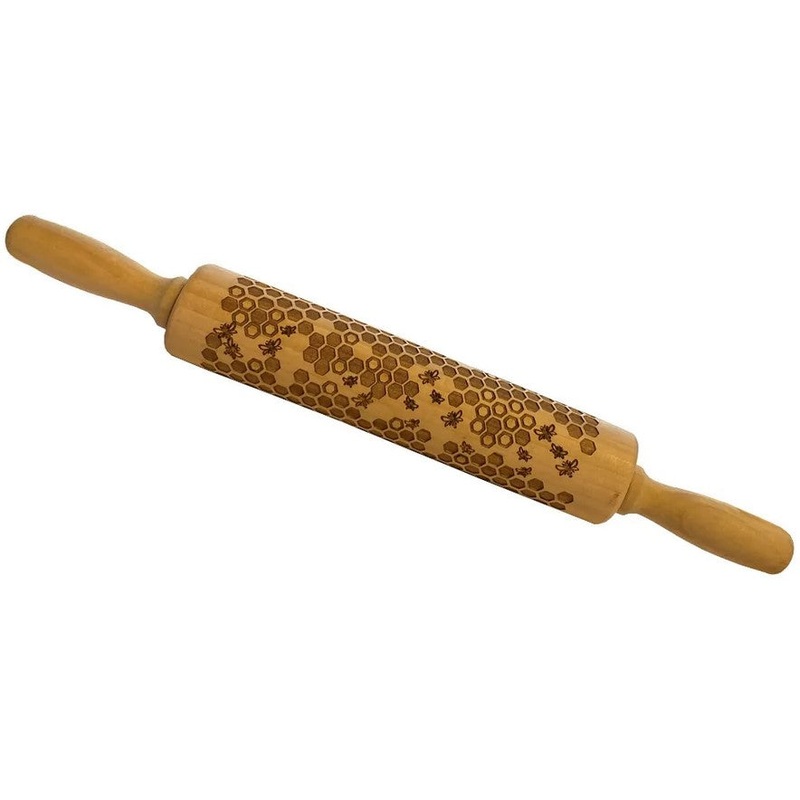 Eddingtons Rolling Pin - Honeycombe & Bee