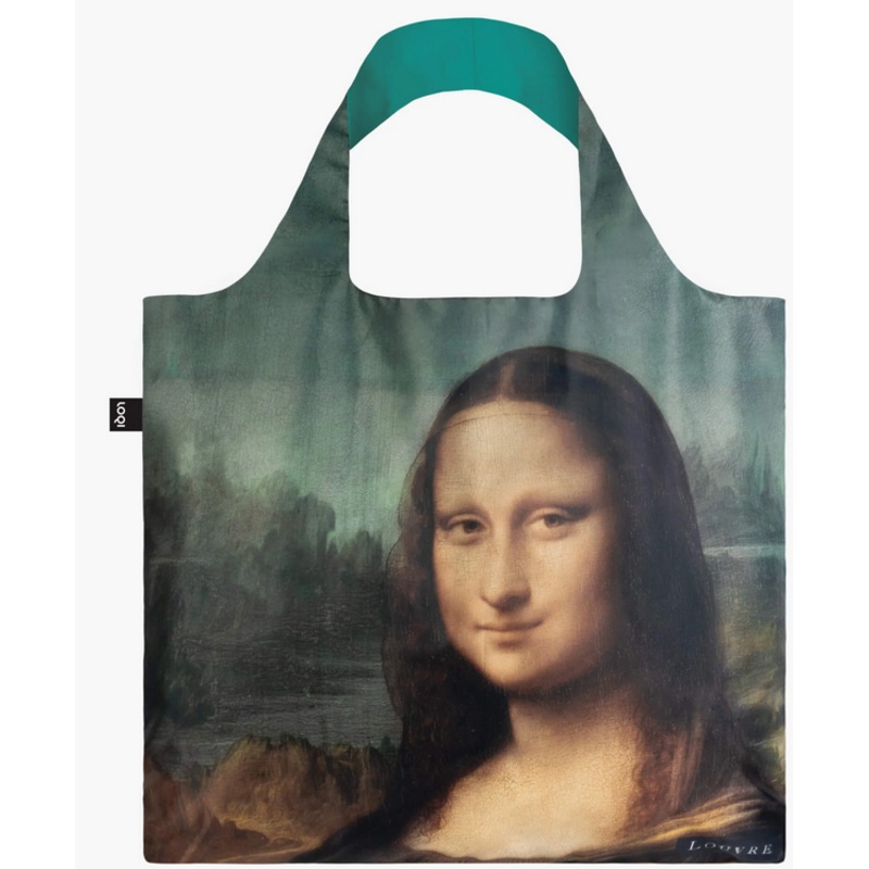 LOQI Leonardo DaVinci Mona Lisa Recycled Bag
