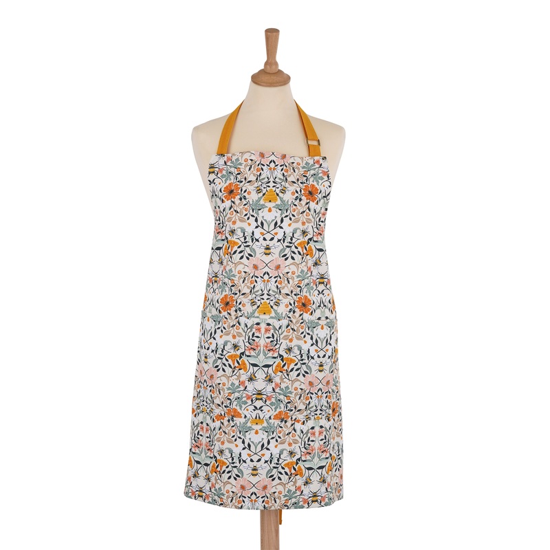 Ulster Weavers Cotton Apron Bee Bloom