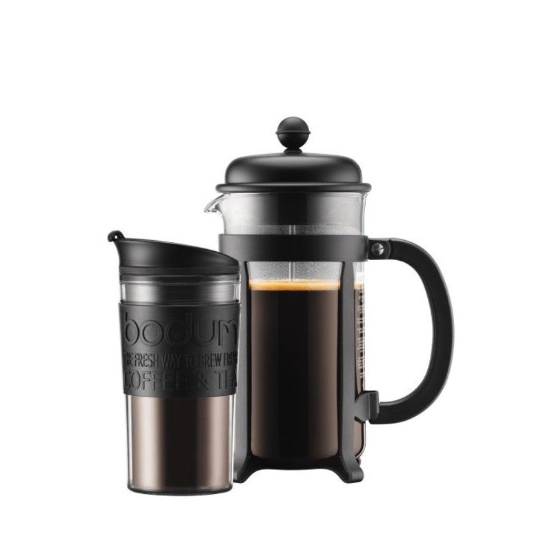 Bodum Java Set 8 Cup French Press & Travel Mug