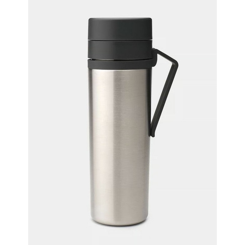 Brabantia  Make & Take Insulated Flask 0.5L - Dark Grey